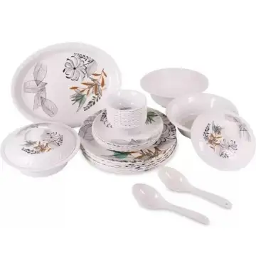 Melamine Crockery Set of 32 Pcs